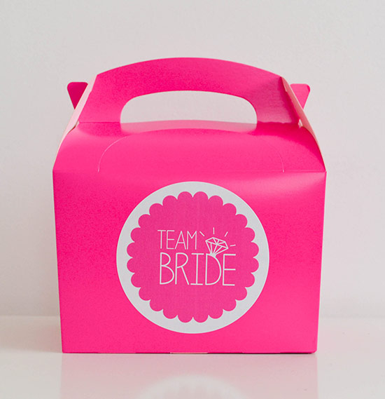 Pink hen boxes